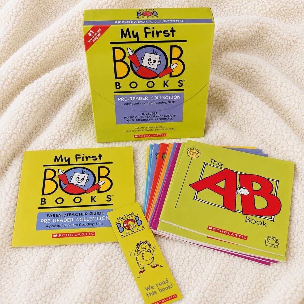 My First BOB Books Pre-Reader Collection Alphabet  Pre-Reading Skills 25 Box Set